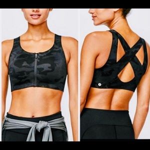 Lululemon ENLITE Bra *zip front 38 D